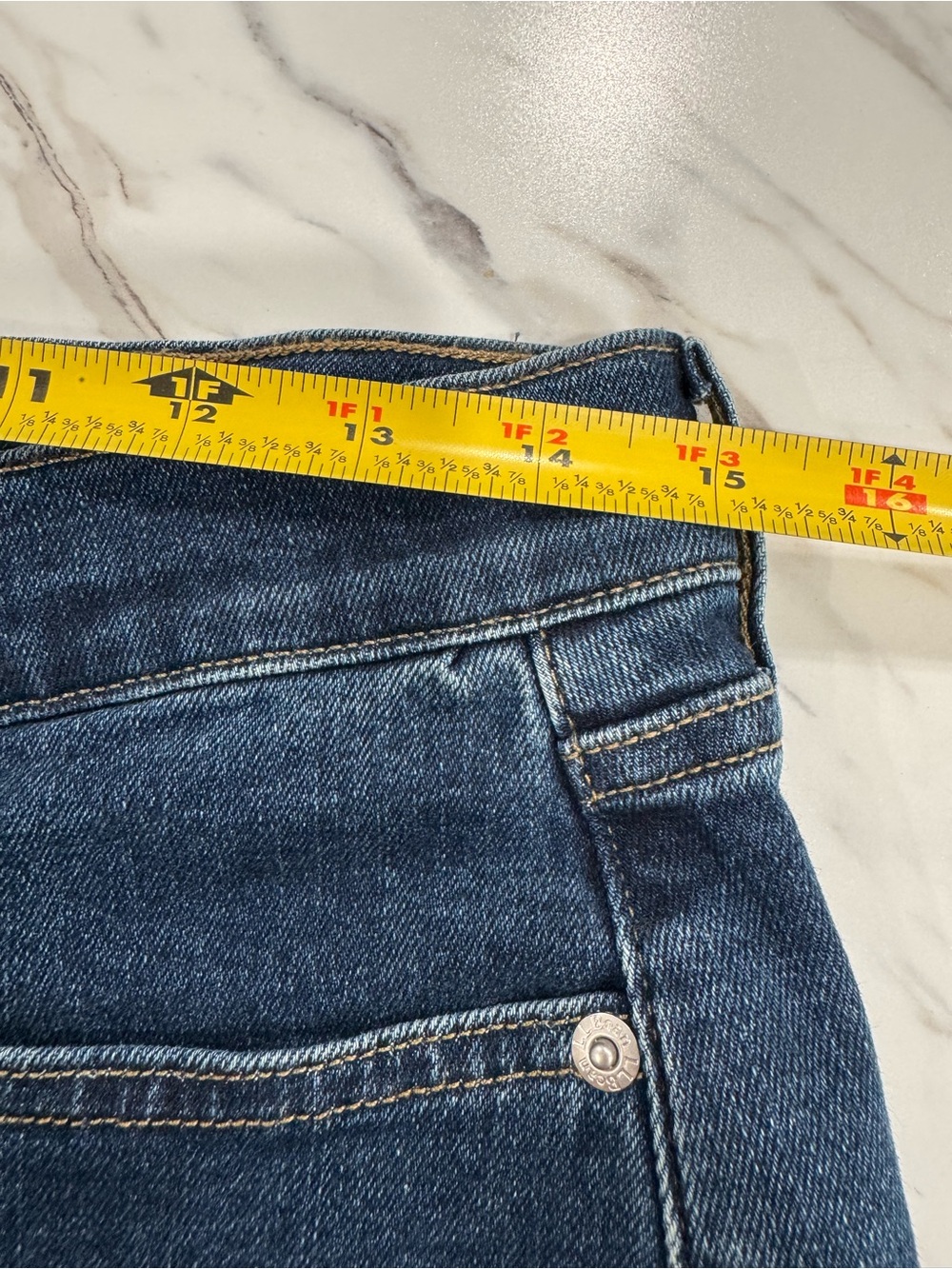 L.L. Bean Women's 207 Vintage High-Rise Straight Leg Jeans Indigo 10Reg NWT - Picture 6 of 14